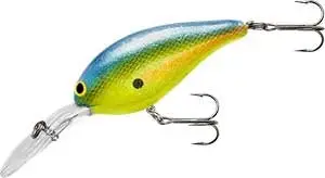 Norman Deep Little N Crankbait – 2.5-Inch, 3/8 oz Chartreuse SX Shad