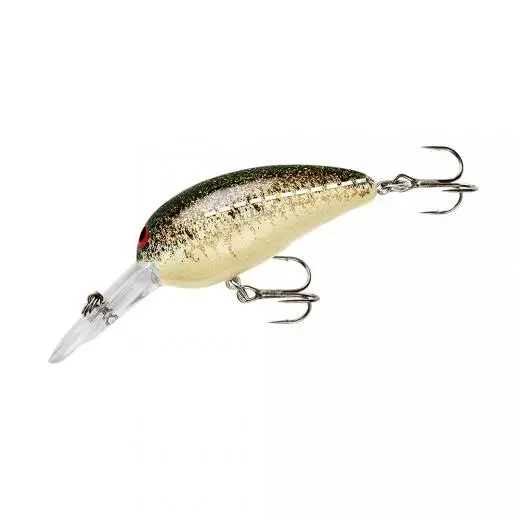 Norman Middle N Crankbait – 2 in, 3/8 oz Splatter Bass Pattern
