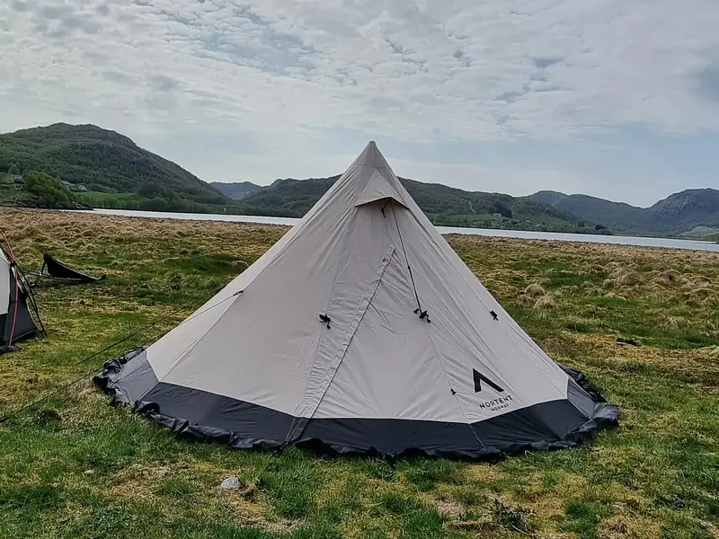 NorTent Lavvo 6 Heavy-Duty PolyCotton Winter Tent – Woodstove Ready