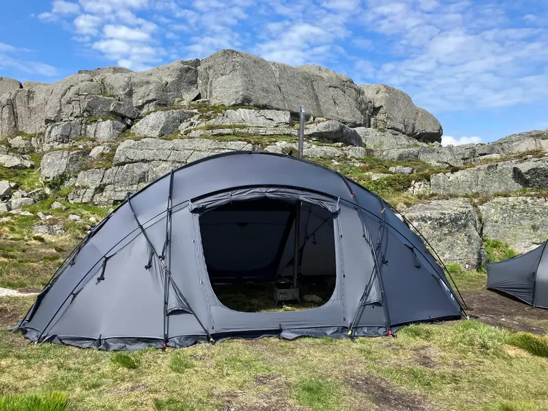 NORTENT Mjodhall 16-Person Winter Hot Tent for Cold-Weather Camping