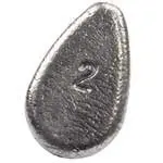 North-South No-Roll Sinkers – 5-Pound Bag, 3-Ounce Weight
