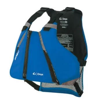 Onyx Curve Series Boating Vest – Blue, Extra-Large/Double-Extra-Large