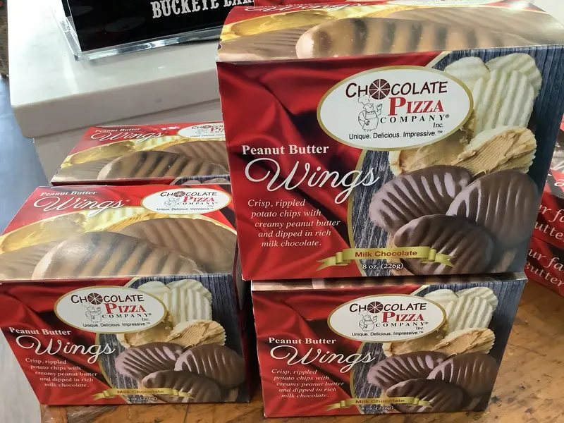 Peanut Butter Chocolate Wings – 8 oz Milk Chocolate Treat