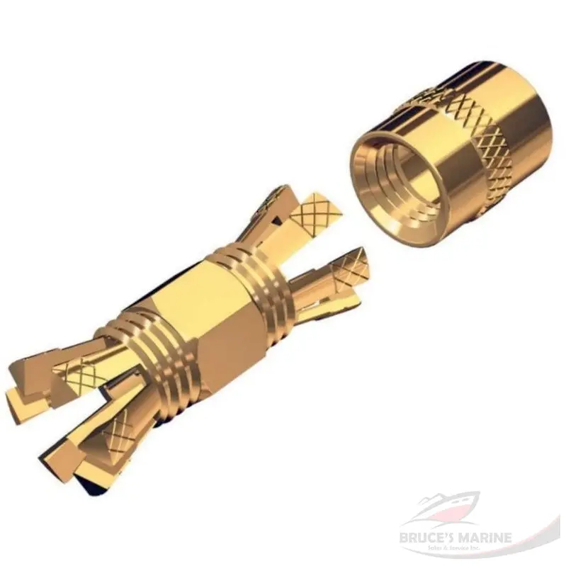 PL-258-CP-G Coaxial Connector Compatible with RG-8X and RG-58/AU