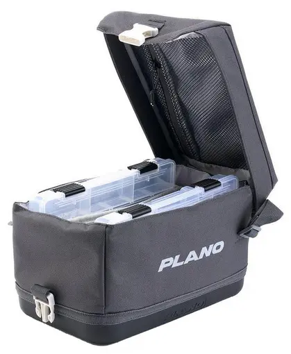 Plano 3500 Weekend Softsider Tackle Bag – Charcoal and Grey