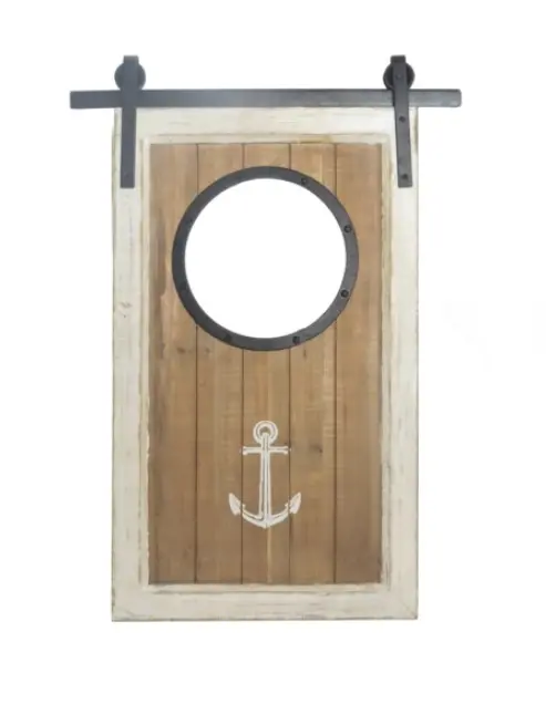 Porthole-Inspired Wall Decor