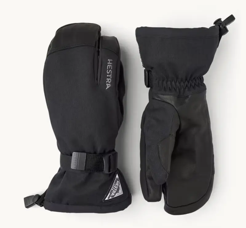 Powder Gauntlet 3-Finger Touchscreen-Compatible Gloves