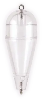 Rainbow Clear Torpedo Float – 3/8 oz