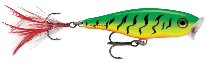 Rapala Skitter Pop Topwater Lure – Popper Style with Loud Splash and Splashback