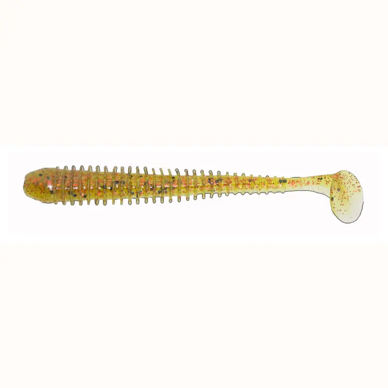 Reaction Strike Thin Shad – 4-Inch, Boneless Chicken Flavor Variant (8-Pack)