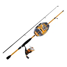 Ready 2 Fish R2F5 Panfish Combo – 5’6″ Light Spinning Rod & Reel Kit with Accessories