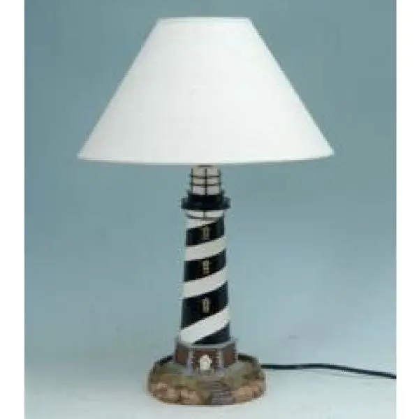 Resin Lighthouse Table Lamp (22-inch Height)