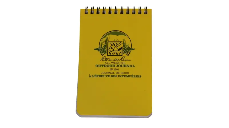 Rite in the Rain Top-Spiral Notepad — 4×6 Inch All-Weather Writing Pad