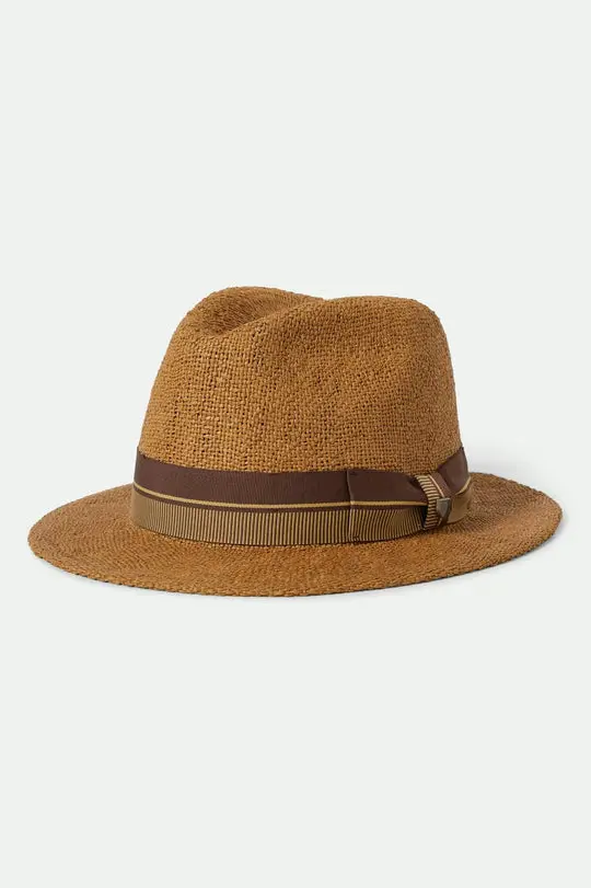 Roma Straw Fedora Hat for Men