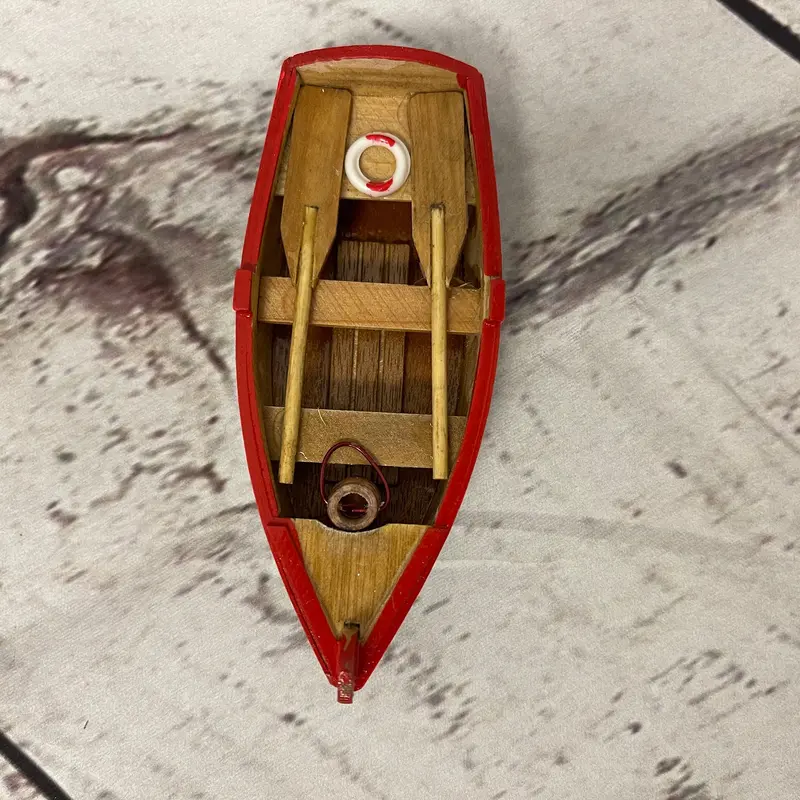 Rowboat Christmas Ornament – Nautical Themed Keepsake