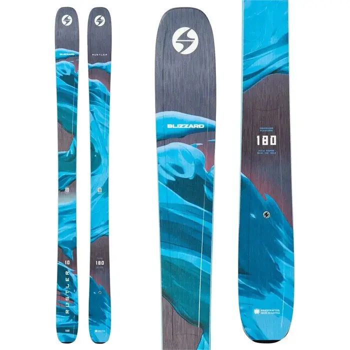 Rustler 10 All-Mountain Skis for Responsive Carving
