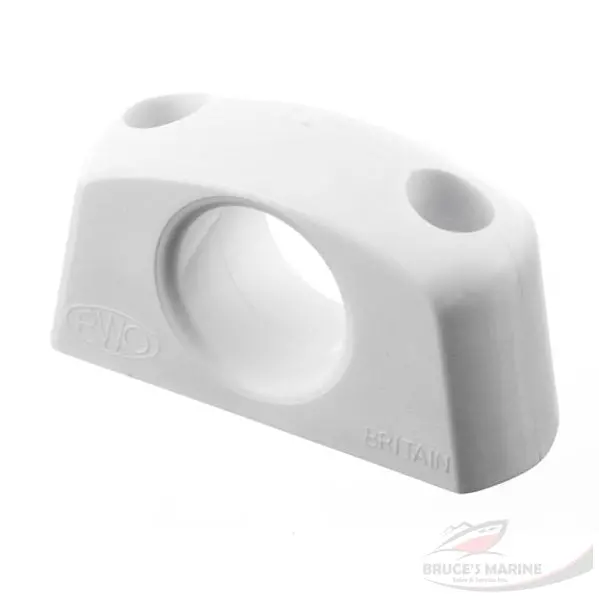 RWO R2930 Bullseye Fairlead – 6mm, White, Pack of 2