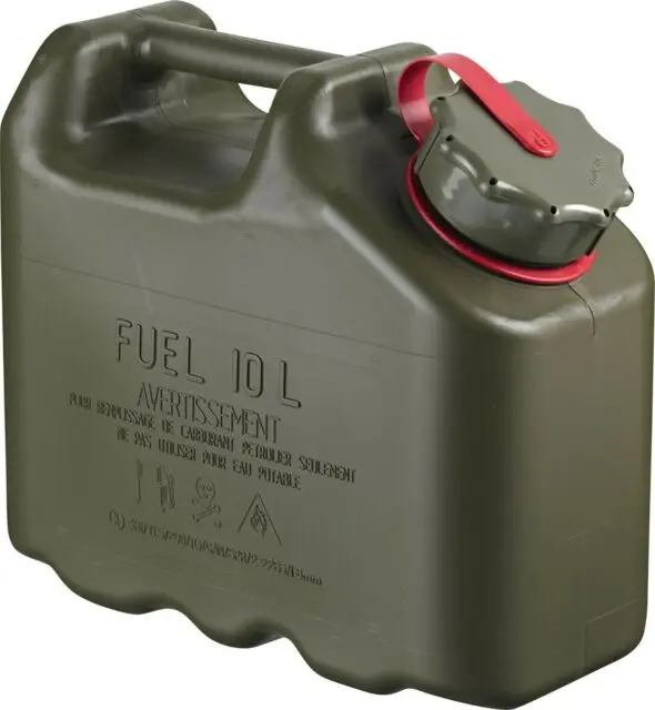 Scepter 10L Olive Drab Military-Standard Fuel Container