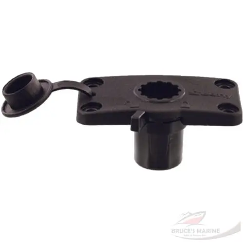 Scotty 244LBK Locking Flush-Mount Bracket – Black