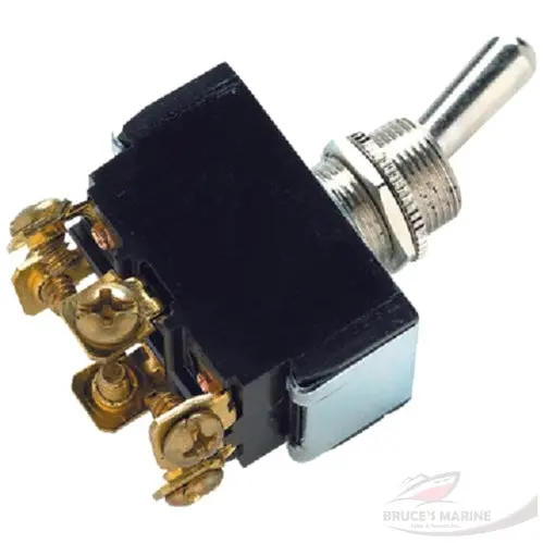 Seachoice 2-Pole On/On Toggle Switch – 6-Terminal Design