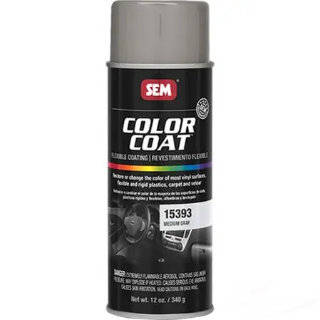 SEM Medium Gray Color Coat – Durable Vinyl Restoration Finish 15393