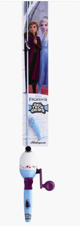 Shakespeare Disney Frozen II Starter Fishing Kit – Kid-Friendly Combo