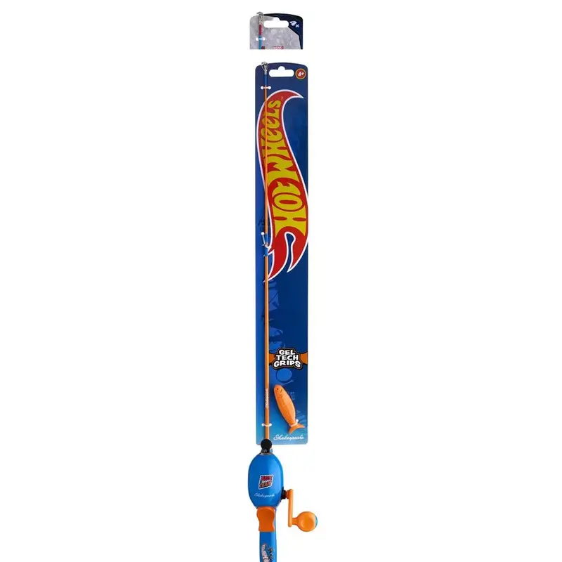 Shakespeare Hot Wheels Combo Fishing Rod – 2’6″, Medium Power, One-Piece