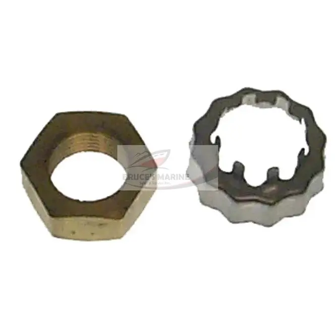 Sierra Prop Nut and Keeper Assembly for Cobra, OMC, and Volvo Penta
