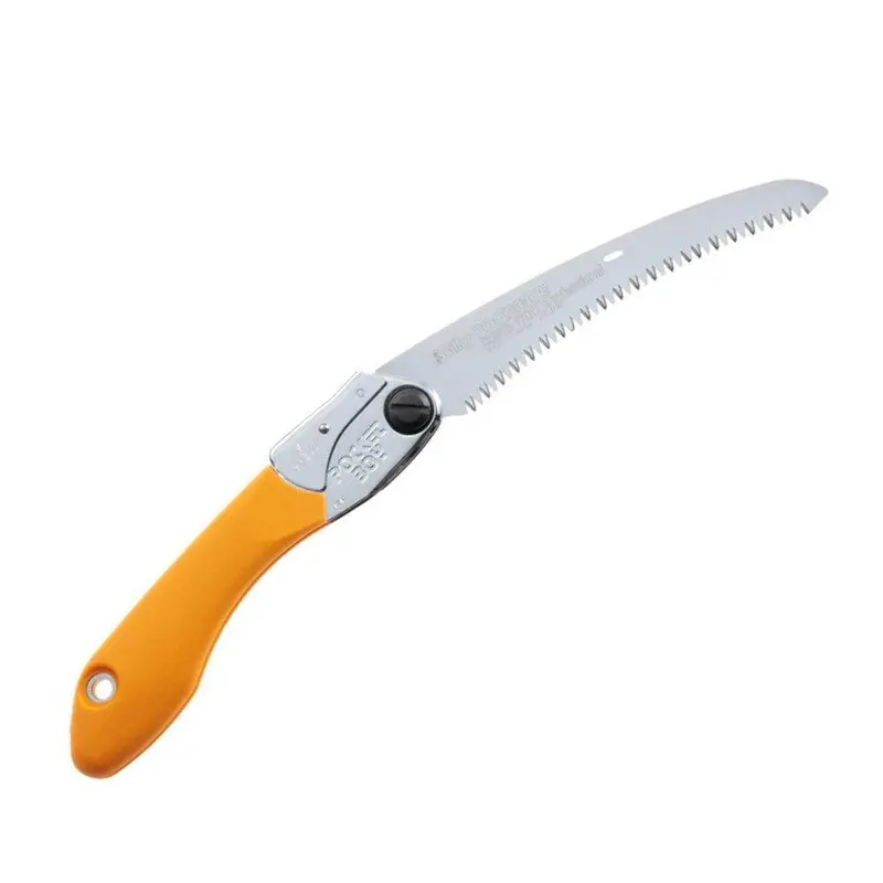 Silky Pocketboy 170mm Curved Folding Saw — Extended Reach for Pruning & Camp Tasks (726-17)