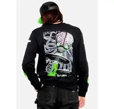 Ski and Destroy Long-Sleeve Performance Top