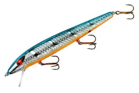 Smithwick Suspend Super Rogue – 5-Inch Topwater – Chrome/Black/Orange Belly