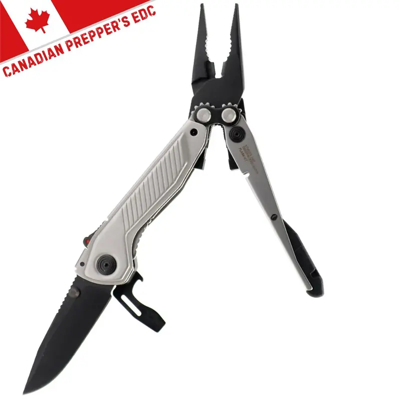 SOG Flash MT Multi-Tool – Silver & Black (Model 29-55-01-41)