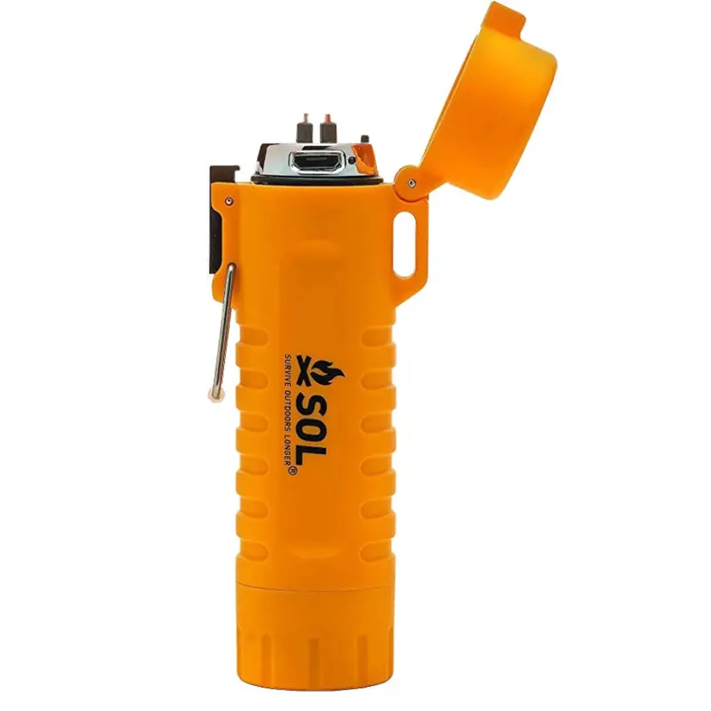 SOL Fire Lite – Fuel-Free Lighter with LED Light and Fire Starter