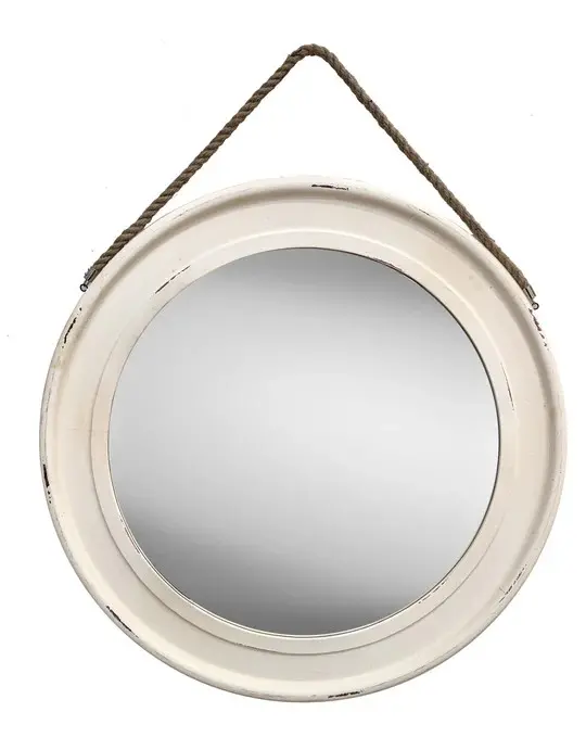 Southport Framed Wall Mirror with Wood Finish