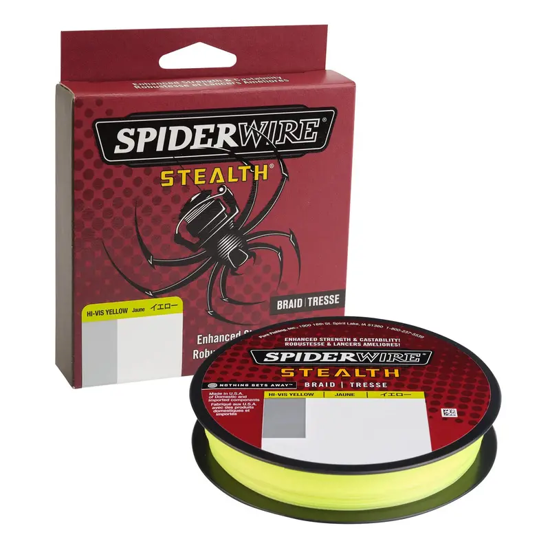 SpiderWire Stealth Superline – Low-Visibility Braid