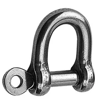 Standard Stainless Steel D-Shackle – Corrosion-Resistant Design