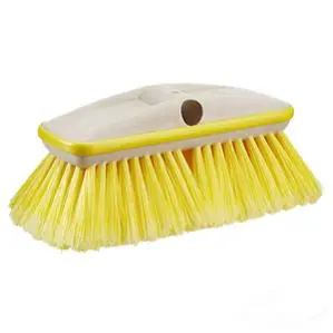 Starbrite 8-Inch Deluxe Block Brush with Protective Bumper – Soft Bristles