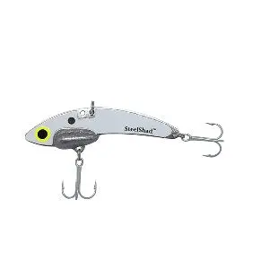 Steel Shad Original Spinnerbait – 3/8 oz White Shad Pattern