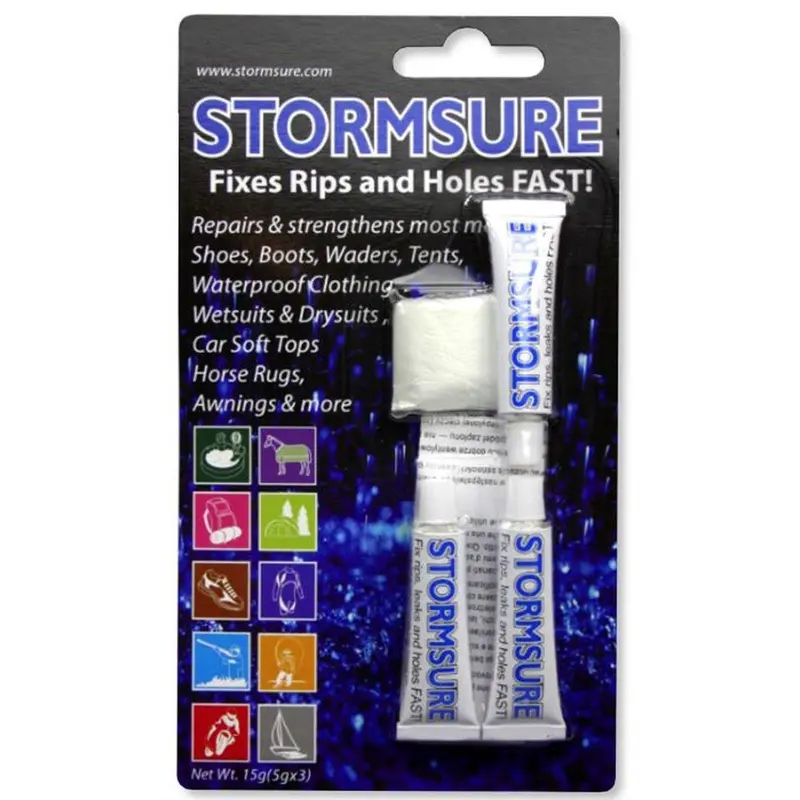 Stormsure Clear Adhesive – 5g Tube (3-Pack)