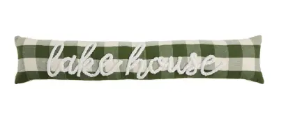 Streamlined Lake House Accent Pillow