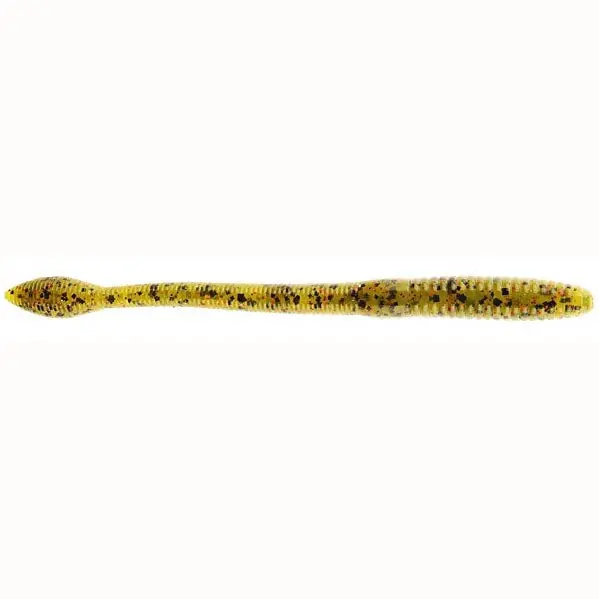 Strike King Fat Baby KVD Finesse Worm – Watermelon Red, 5-Inch, 12-Pack