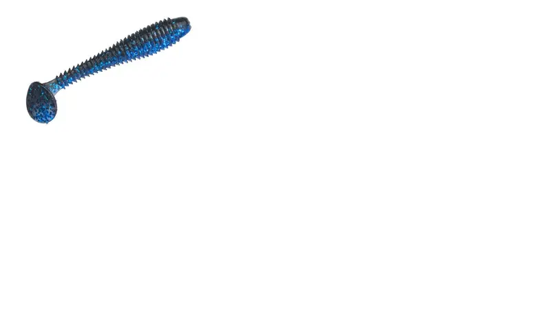 Strike King Rage Swimmer – 3.75″, Blue Bug Color, 7-Pack