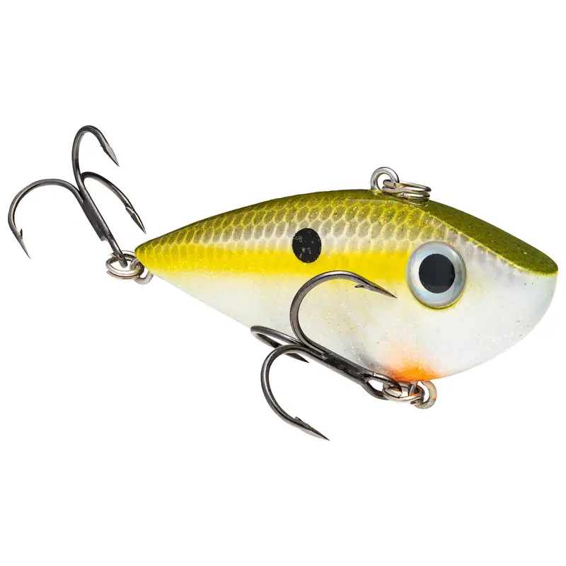 Strike King Red Eye Shad Soft Bait – 1/2 oz Olive Shad Pattern