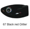 Strikezone Peek-A-Boo Fishing Weight – 1/4 oz, Black/Red