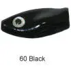 Strikezone Peek-A-Boo Fishing Weight – 1/8 oz, Solid Black