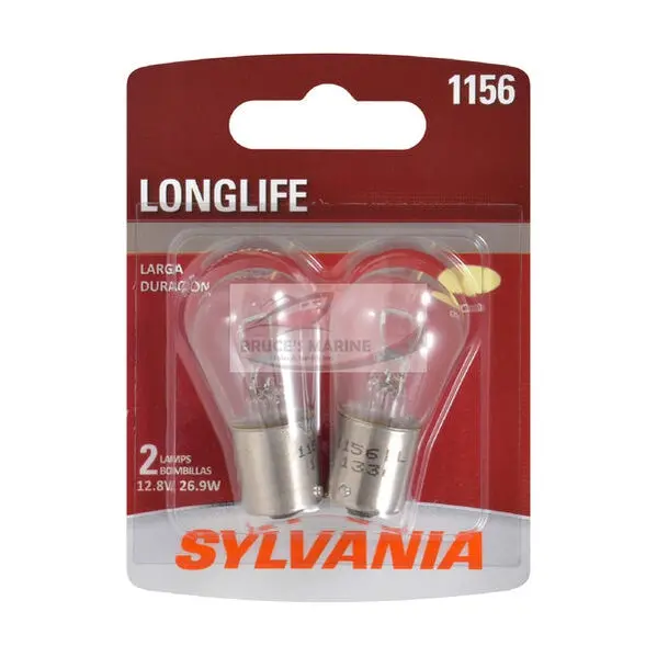 Sylvania 1156 Long-Life Mini Bulb – Pack of 2