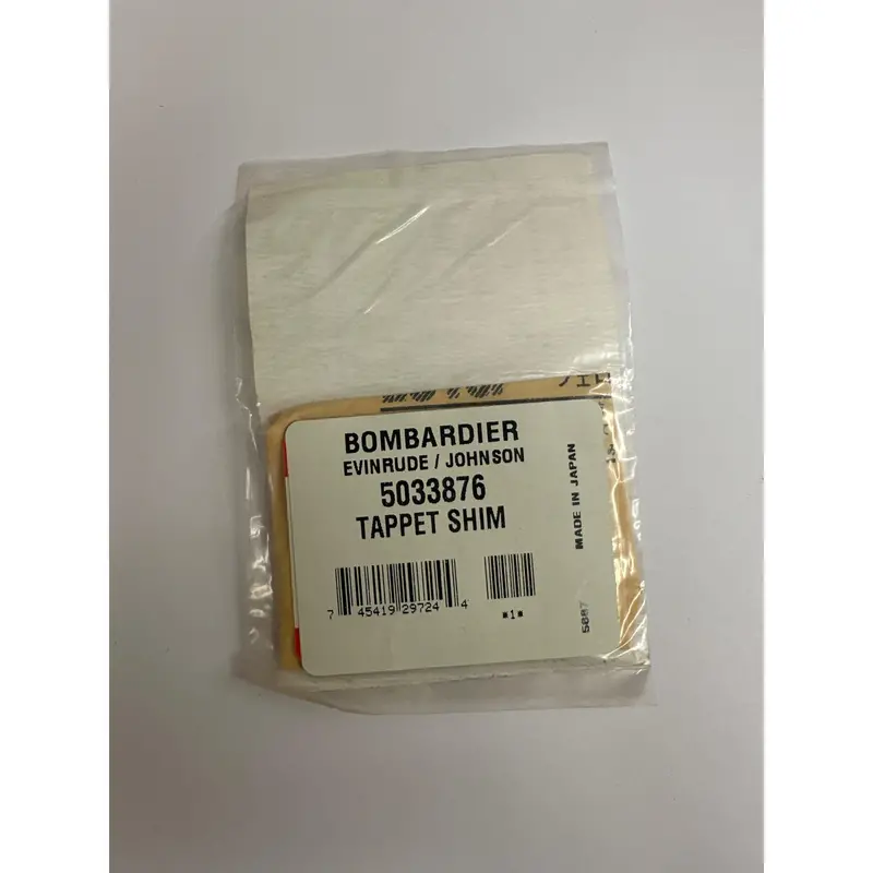 Tappet Shim Set – Thickness-Specific, Part #5033876