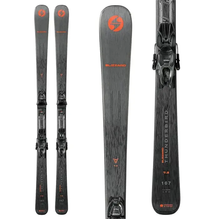 Thunderbird SP 7.2 Skis with TLT 10 Touring Bindings