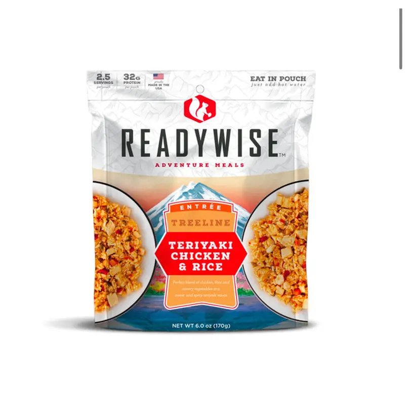 Treeline Teriyaki Chicken and Rice Meal Kit