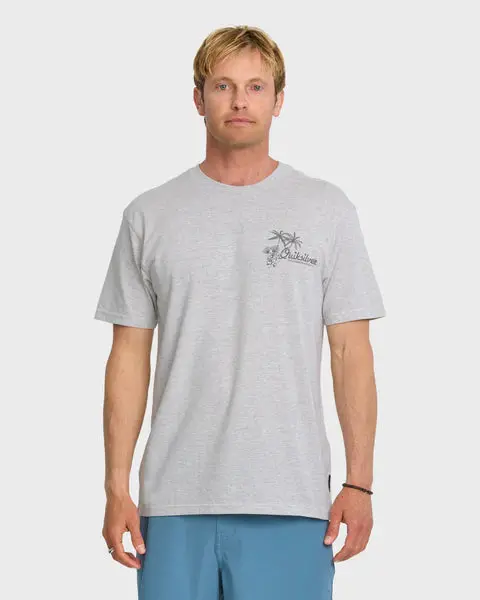 Tropics Vintage-Style Printed T-Shirt